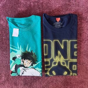 My hero Academia deck long sleeve & almighty t shirt Size L